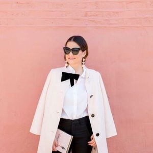 HOLD DO NOT BUY Kate Spade velvet bow coat